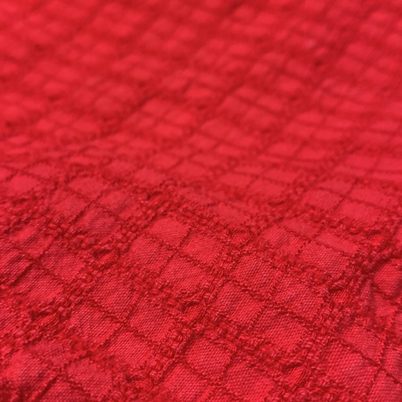 LA Seat Covers Vintage Red Vest w Silver Palm Tree Buttons - Picture 13 of 13